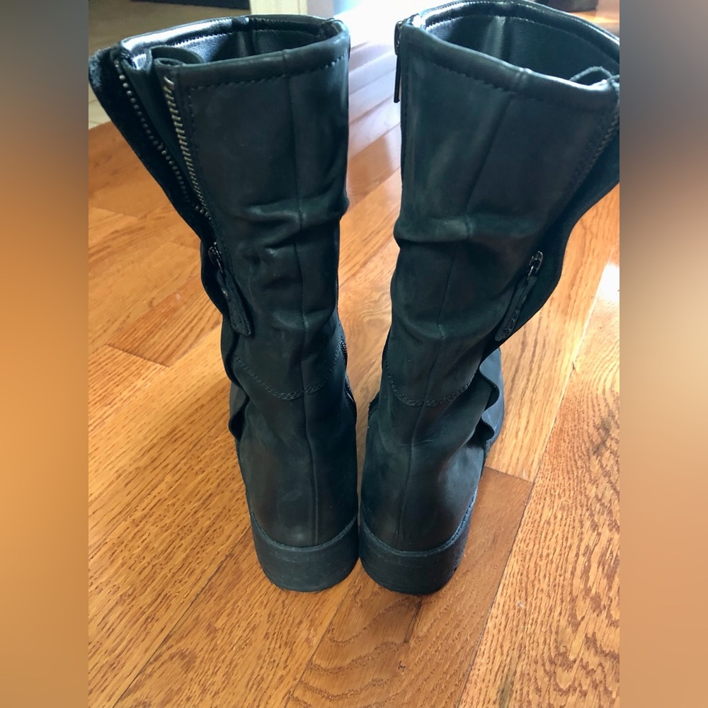 Clark womens moto boot